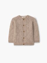 Neuletakki merino Sweet Beige