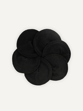 Liivinsuojat Organic Cotton Black 6kpl