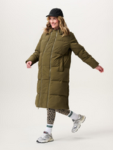 Äitiys- ja kantotakki Teavu 3-way Dark Olive