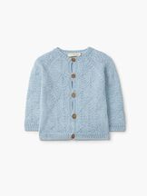 Neuletakki merino Sweet Soft Blue