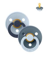 Tutti 2-pack Colour Blue / Petrol pyöreä/luonnonk