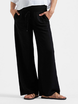 Äitiyshousut Marlow Shirred Pant Black