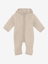 Vauvan haalari puuvillafleece Pram suit ears Camel