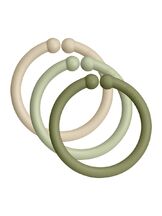 Kiinnitysrengas Bibs Loops 12-pack Sage