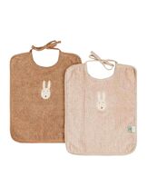 Ruokalappu Aura Rabbit Organic Cotton 2-pack