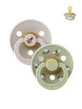 Tutti 2-pack Bumblebee Mushroom  pyöreä/luonnonk