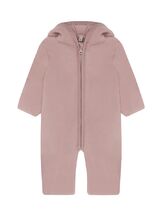 Vauvan haalari villafleece Pram suit ears Rose