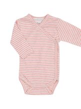 Kietaisubody raidallinen Coral / Offwhite