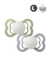 Tutti 2-pack GLOW Supreme Sage / Cloud symm/ sil.
