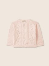 Neuletakki luomupuuvilla Boundless Love Pink