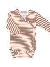 Kietaisubody raidallinen Cashew / Offwhite