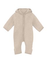 Vauvan haalari puuvillafleece Pram suit ears Camel
