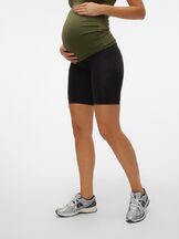 Äitiysshortsit Tia Jeanne Biker Shorts Black