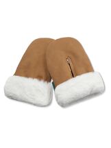 Vaunuhanskat Østerbro Brown Faux Suede