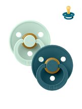 Tutti 2-pack Colour Mint / Lake pyöreä/luonnonk