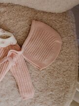 Bonnet merino True Love Sweet Rose
