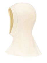 Vauvan kypärämyssy villaa luonnonvalkoinen