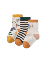 Vauvan sukat Silas 3-pack Safari Sandy