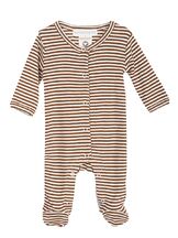 Potkupuku keskoselle raidallinen Caramel/Offwhite