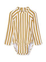 Uimapuku Maxime Stripe Yellow mellow/white UPF 50+