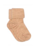 Vauvan sukat Wool Rib Camel Melange