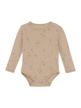 Vauvan body merino / silk Light Taupe