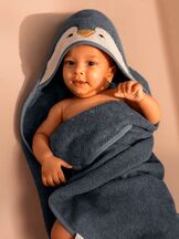 Vauvan pieni huppupyyhe Albert Penguin