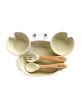 Vauvan lautanen & aterimet setti Rapu Sand