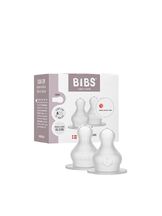 Tuttipullon tuttiosa Slow flow 0kk 2-pack silikoni