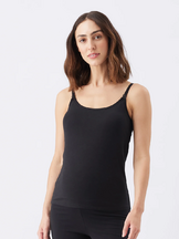 Imetystoppi Organic Cotton Nursing Cami Black