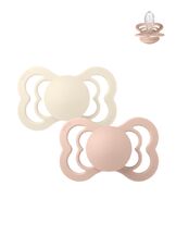 Tutti 2-pack Supreme Ivory / Blush sym/silikoni