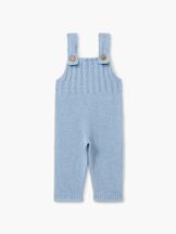 Neulepotkuhousut merino Winter Glow Soft Blue
