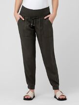 Äitiyshousut Tencel Off Duty Olive