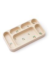 Vauvan lautanen Mosu Divider plate Peach Sea Shell