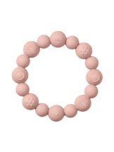 Purulelu Teething Ring Beaded Blush