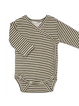 Kietaisubody raidallinen Seaweed / Offwhite