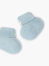 Töppöset 100% puuvilla Soft Blue
