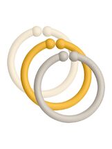 Kiinnitysrengas Bibs Loops 12-pack Ivory / Honey