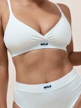 Imetysliivit Leakproof Milk Bralette White