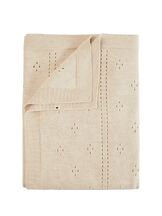 Vauvan neulepeitto Pointelle Icory 70x100cm