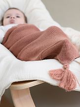 Vauvan kapalopussi Baby Cocoon Merino Terracotta