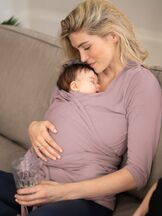 Ihokontaktipaita Winifrid 3/4 hihalla Mauve