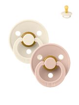 Tutti 2-pack Colour Ivory / Blush pyöreä/luonnonk